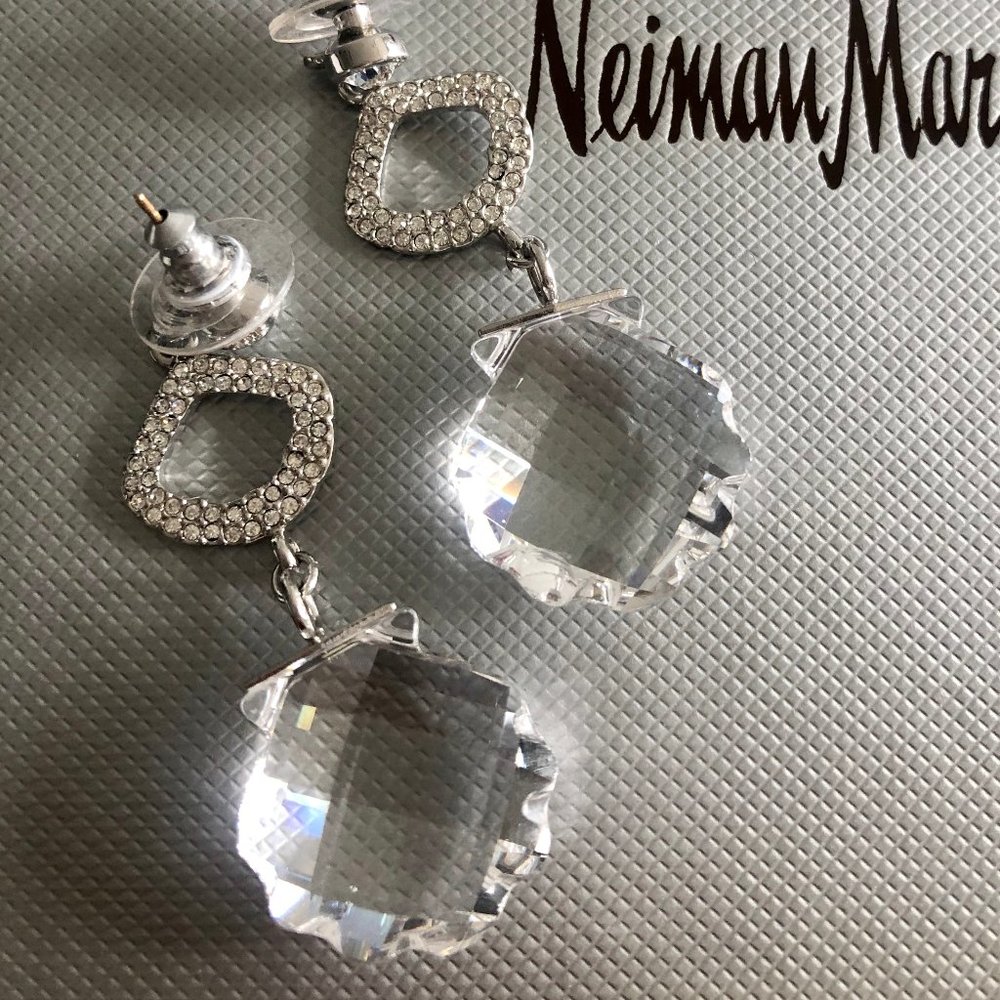 SWAROVSKI CRYSTAL DROP EARRINGS